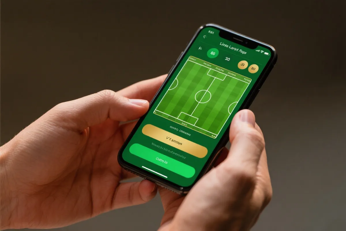 手机比分界面示意图